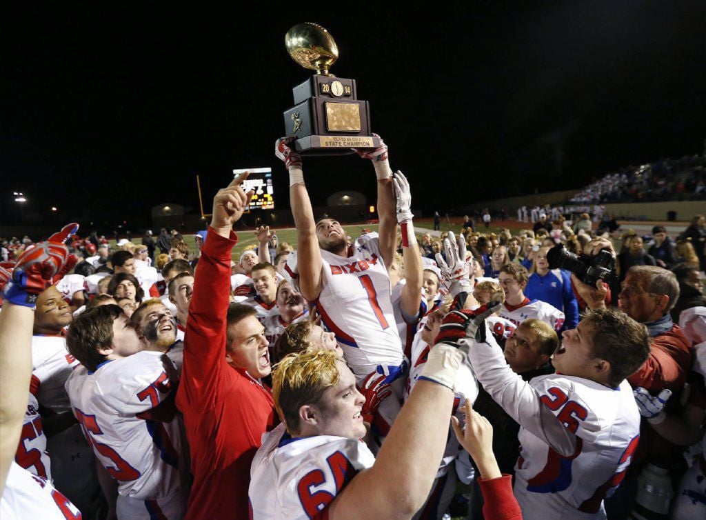 2014 6AII champion: Bixby Spartans
